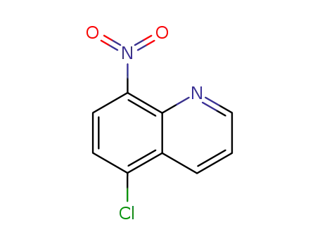 Molecular Structure of 6942-98-9 (5-CHLORO-8-NITROQUINOLINE)