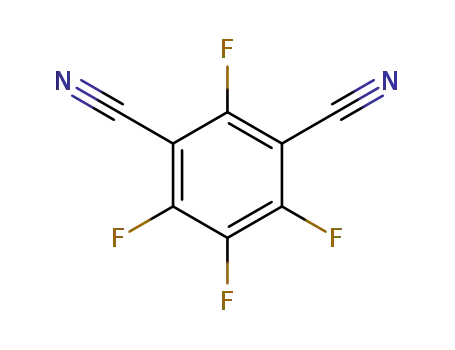 Molecular Structure of 2377-81-3 (2,4,5,6-Tetrafluoroisophthalonitrile)