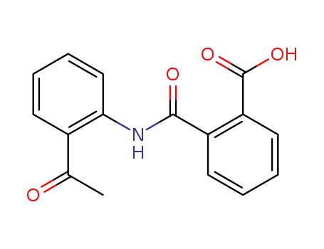 Benzoic acid, 2-[[(2-acetylphenyl)amino]carbonyl]-