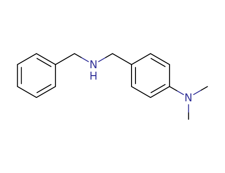 55096-85-0,Benzenemethanamine,4-(dimethylamino)-N-(phenylmethyl)-,Toluene-a,4-diamine, Na-benzyl-N4,N4-dimethyl- (6CI);4-(Dimethylamino)dibenzylamine