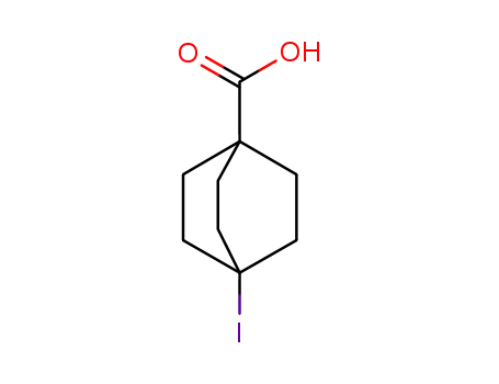 4-iodobicyclo<2.2.2>octane-1-carboxylic acid