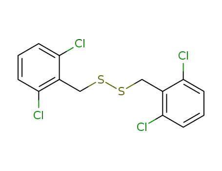 Molecular Structure of 5219-69-2 (1,2-bis(2,6-dichlorobenzyl)disulfane)