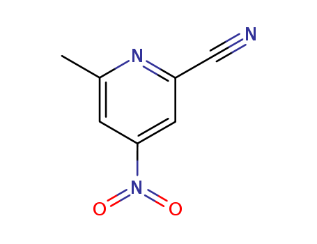 6-methyl-4-nitropyridine-2-carbonitrile