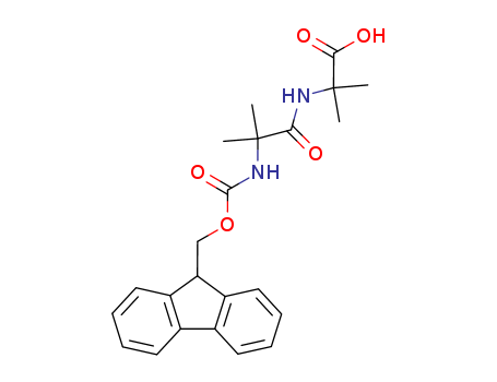 Alanine,
N-[N-[(9H-fluoren-9-ylmethoxy)carbonyl]-2-methylalanyl]-2-methyl-(139881-77-9)
