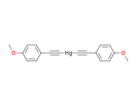 Bis[(4-methoxyphenyl)ethynyl]mercury