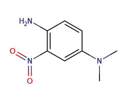 Molecular Structure of 16293-12-2 (4-Amino-3-nitro-N,N-dimethylaniline)