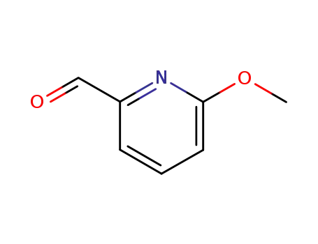 Molecular Structure of 54221-96-4 (6-Methoxypyridine-2-carbaldehyde)