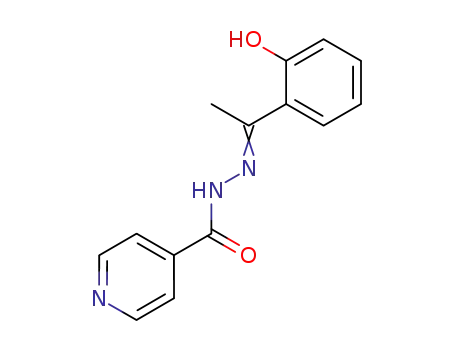 Molecular Structure of 789-81-1 (N-[1-(6-oxo-1-cyclohexa-2,4-dienylidene)ethyl]pyridine-4-carbohydrazide)