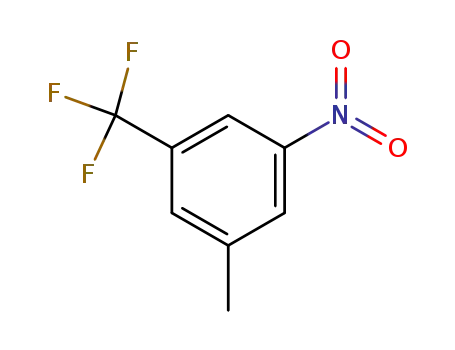 Molecular Structure of 96783-80-1 (3-methyl-5-trifluoromethylnitrobenzene)