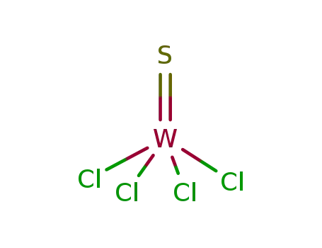 Molecular Structure of 25127-53-1 (WSCl<sub>4</sub>)