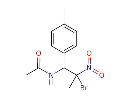 1-acetylamino-2-bromo-1-(4-methylphenyl)-2-nitropropane
