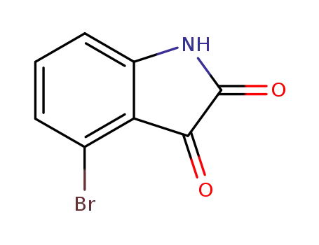Molecular Structure of 20780-72-7 (4-BROMOISATIN)