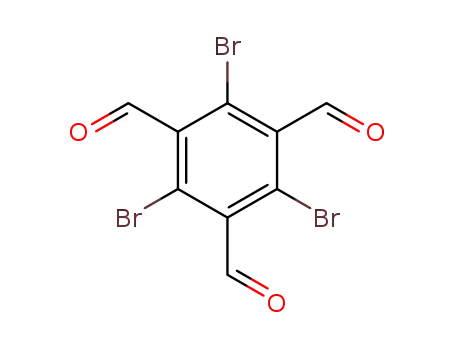 Molecular Structure of 191529-09-6 (2,4,6-tribromobenzene-1,3,5-tricarbaldehyde)