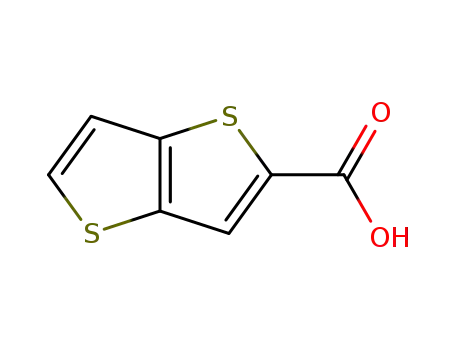 Molecular Structure of 1723-27-9 (THIENO[3,2-B]THIOPHENE-2-CARBOXYLIC ACID)