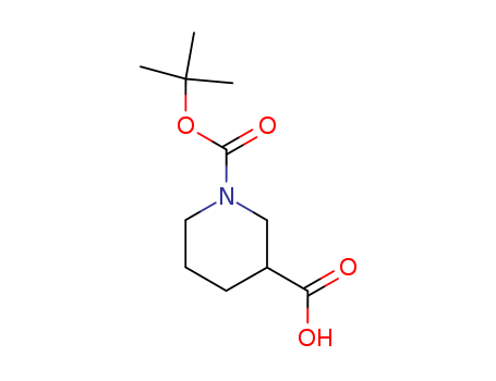 1-Boc-3-piperidinecarboxylic acid(84358-12-3)