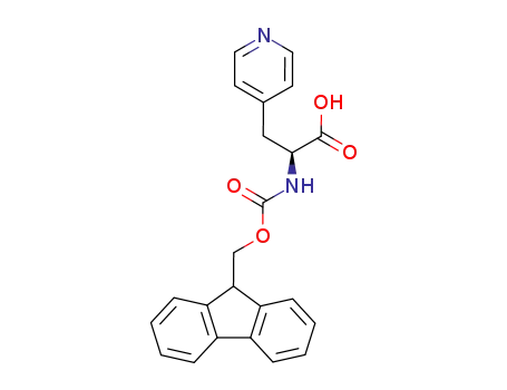 Molecular Structure of 169555-95-7 (Fmoc-3-(4-pyridyl)-L-alanine)