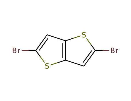 Molecular Structure of 25121-87-3 (2,5-DIBROMOTHIENO[3,2-B]THIOPHENE)