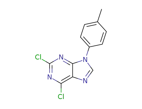 9H-Purine, 2,6-dichloro-9-(4-methylphenyl)-