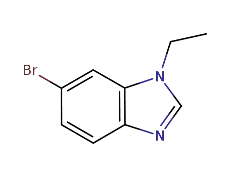 Molecular Structure of 813449-00-2 (1H-Benzimidazole,6-bromo-1-ethyl-(9CI))