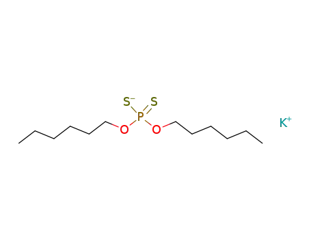 Molecular Structure of 3287-87-4 (potassium O,O-dihexyl phosphorodithioate)