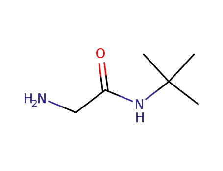 Molecular Structure of 71034-40-7 (2-AMINO-N-(TERT-BUTYL)ACETAMIDE HYDROCHLORIDE)