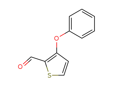 Molecular Structure of 132706-25-3 (3-PHENOXYTHIOPHENE-2-CARBALDEHYDE)