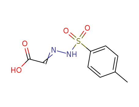 Acetic acid,2-[2-[(4-methylphenyl)sulfonyl]hydrazinylidene]- cas  14661-68-8