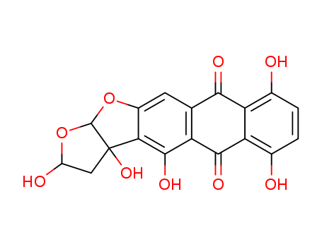 Anthra[2,3-b]furo[3,2-d]furan-5,10-dione,2,3,3a,12a-tetrahydro-2,3a,4,6,9-pentahydroxy-, (2R,3aR,12aS)-