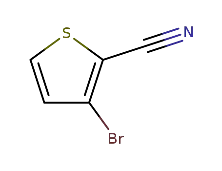 Molecular Structure of 18791-98-5 (3-BROMOTHIOPHENE-2-CARBONITRILE)