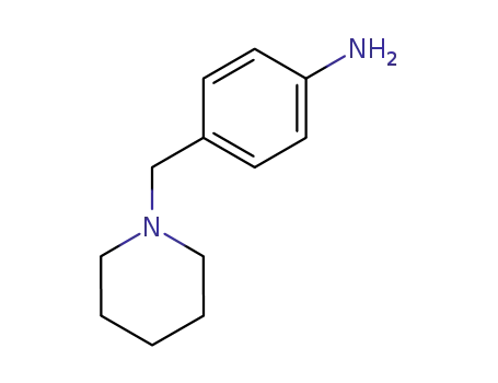 Molecular Structure of 29608-05-7 (4-PIPERIDIN-1-YLMETHYL-PHENYLAMINE)