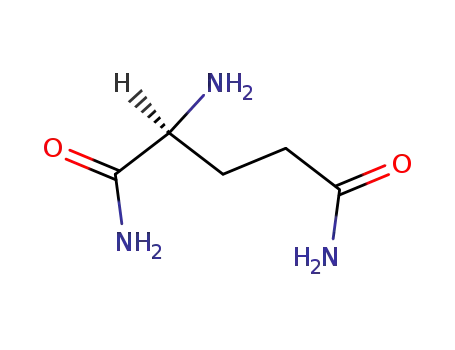 Molecular Structure of 2013-17-4 (Pentanediamide, 2-amino-, (S)-)