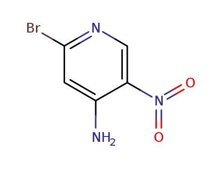 84487-15-0,2-Bromo-5-nitropyridin-4-amine,4-Pyridinamine, 2-bromo-5-nitro-;