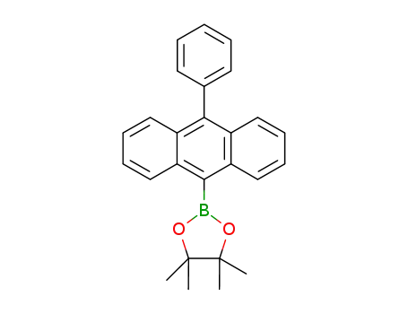 Molecular Structure of 460347-59-5 ((10-Phenyl-9-anthracenyl)boronic acid pinacol ester)