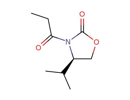 N-propionyl-(4R)-isopropyl- 2-oxazolidinone