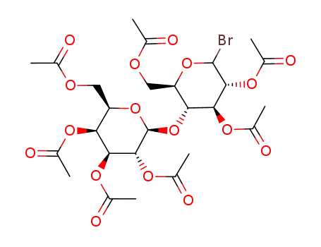 Molecular Structure of 5160-10-1 (ACETOBROMOLACTOSE)