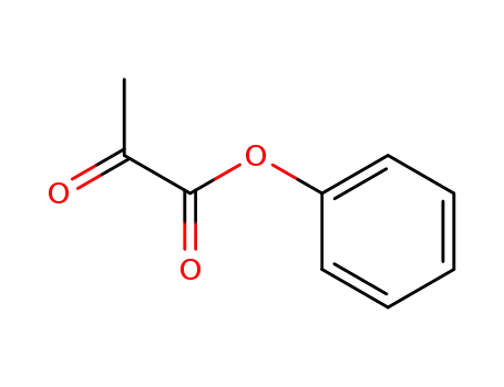 Molecular Structure of 2149-49-7 (phenyl 2-oxopropanoate)