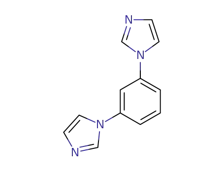 Molecular Structure of 69506-91-8 (1,3-bis(1H-imidazol-1-yl)benzene)