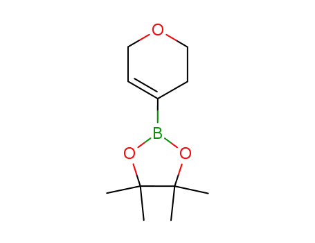 Molecular Structure of 287944-16-5 (3,6-Dihydro-2H-pyran-4-boronic acid pinacol ester)
