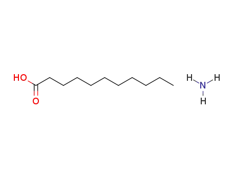 Molecular Structure of 32582-95-9 (Undecanoic acid, ammonium salt)