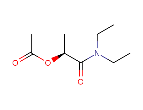 Molecular Structure of 160512-36-7 (2-(S)-acetylpropionyl-N,N-diethyl amide)