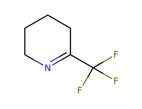 Molecular Structure of 1146222-76-5 (6-(trifluoromethyl)-2,3,4,5-tetrahydropyridine)