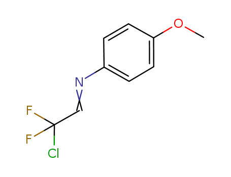 Benzenamine, N-(2-chloro-2,2-difluoroethylidene)-4-methoxy-