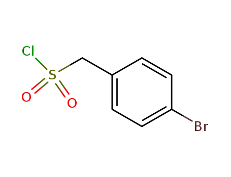 Molecular Structure of 53531-69-4 (4-BROMOBENZYLSULFONYL CHLORIDE)