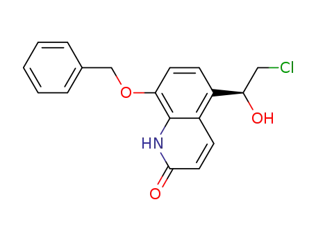 8-benzyloxy-5-((S)-2-chloro-1-hydroxy-ethyl)-1H-quinolin-2-one