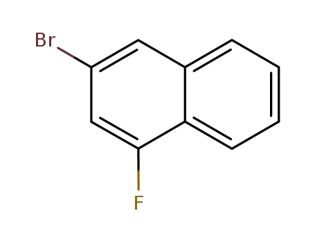 Molecular Structure of 13772-59-3 (3-Bromo-1-fluoronaphthalene)