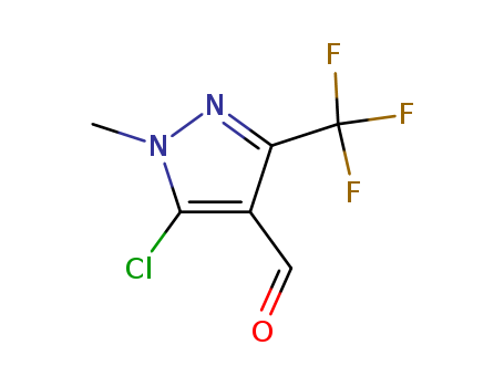 5-Chloro-1-methyl-3-(trifluoromethyl)pyrazole-4-carboxaldehyde