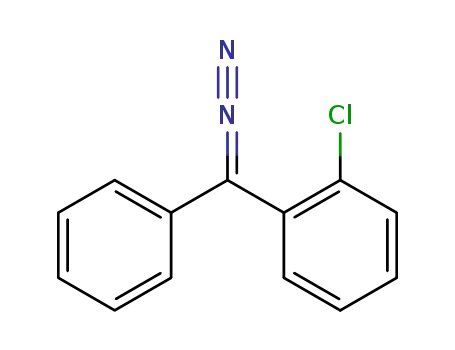 Molecular Structure of 60664-73-5 (Benzene, 1-chloro-2-(diazophenylmethyl)-)