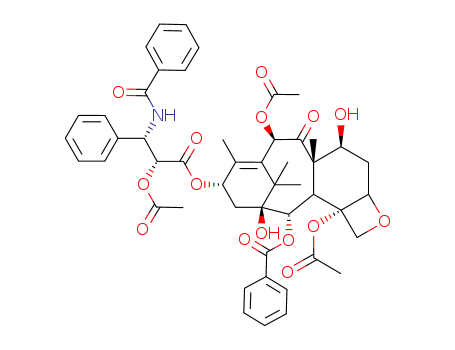 Benzenepropanoic acid, a-(acetyloxy)-b-(benzoylamino)-,(2aR,4S,4aS,6R,9S,11S,12S,12aR,12bS)-6,12b-bis(acetyloxy)-12-(benzoyloxy)-2a,3,4,4a,5,6,9,10,11,12,12a,12b-dodecahydro-4,11-dihydroxy-4a,8,13,13-(92950-40-8)