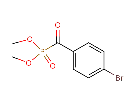 Molecular Structure of 33493-31-1 (DIMETHYL(4-BROMOPHENYLOXOMETHYL)PHOSPHONATE)
