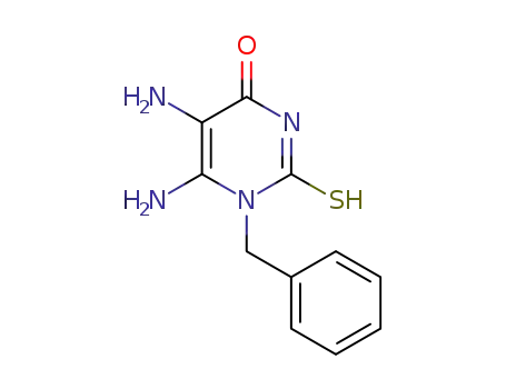 1-Benzyl-5,6-diamino-2-thiouracil